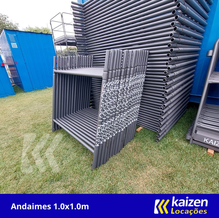 Andaimes 1.0x1.0m | Kaizen Locações