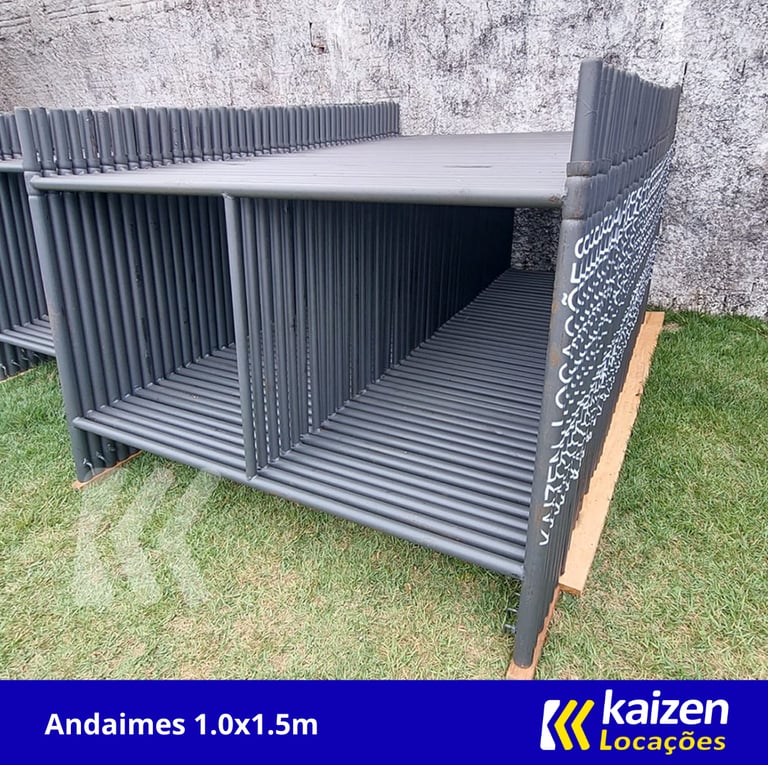 Andaimes 1.0x1.5m | Kaizen Locações