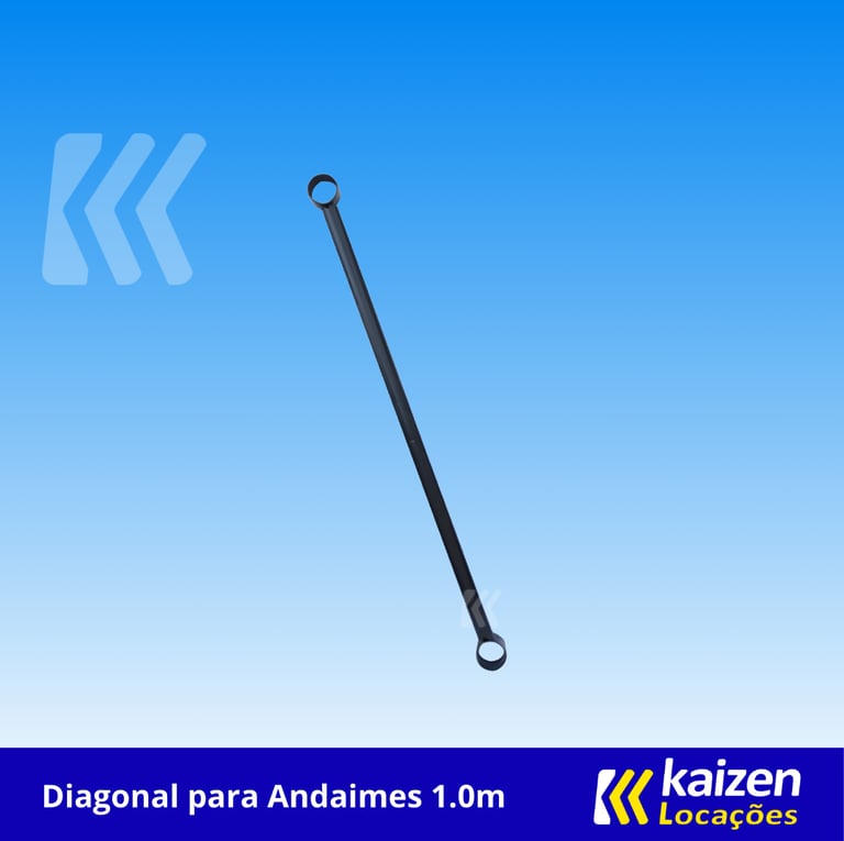 Diagonal para Andaimes 1m | Kaizen Locações