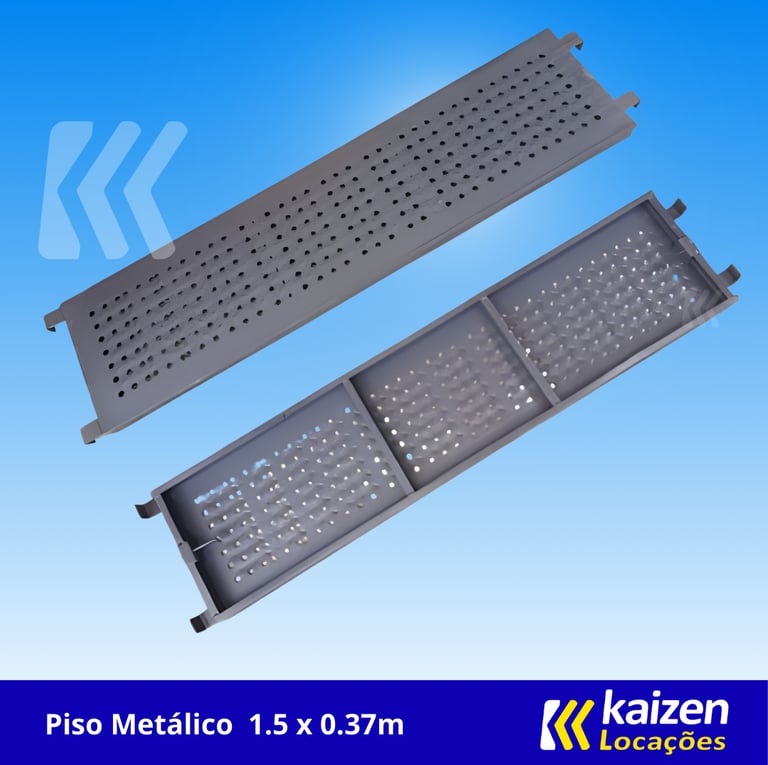 Piso Metálico 1.5m | Kaizen Locações