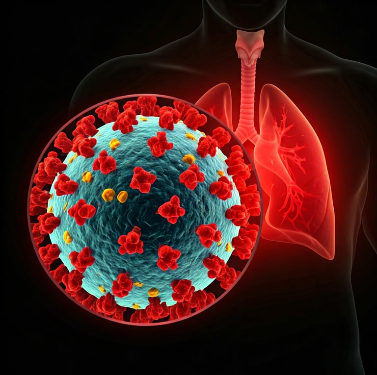 hmpv virus impact lungs