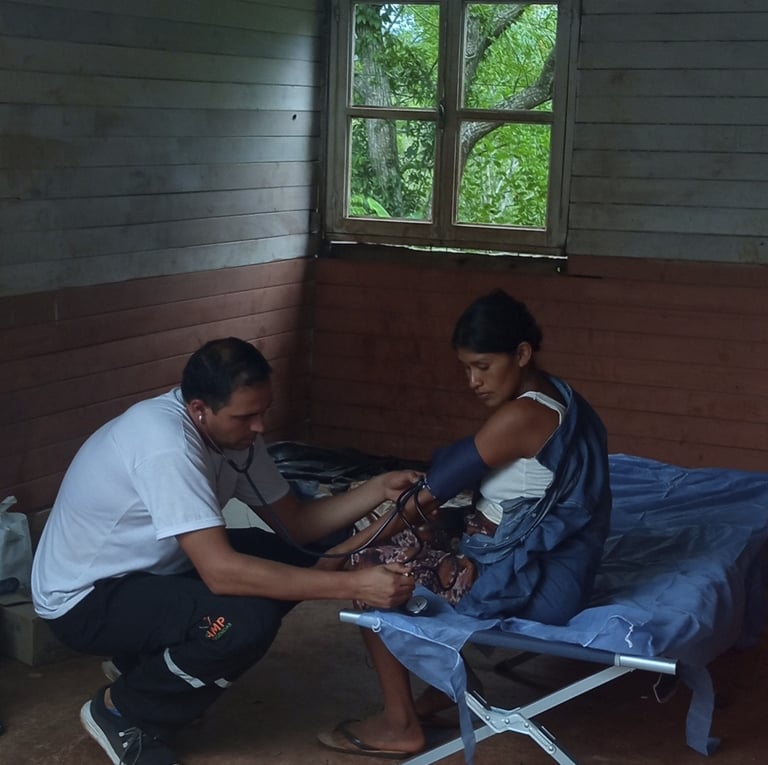 Asistencia en pueblos originarios
