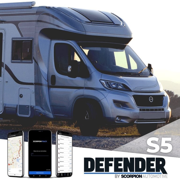 motorhome tracker installation