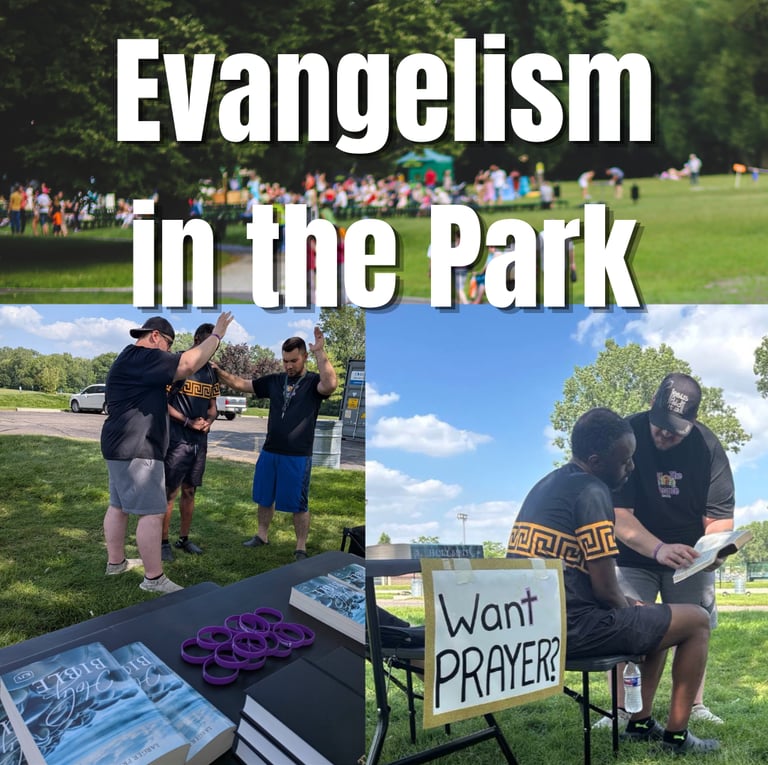 weekly we reach out to the community in the parks with free giveaways