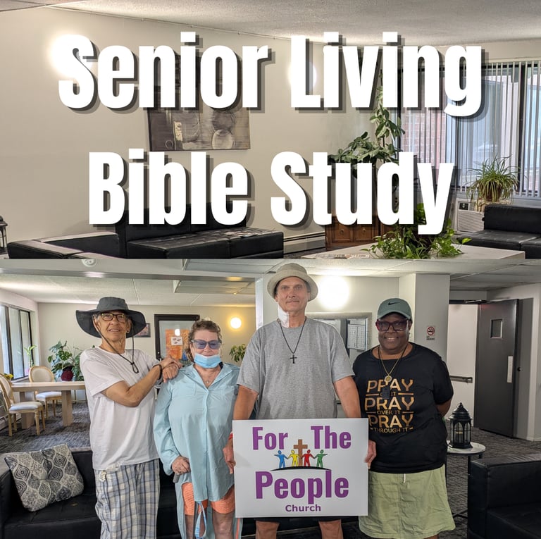 Having fun and fellowship with our senior community