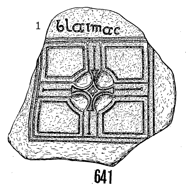 Clonmacnois Runestone 639 - Barony of Garrycastle, County of Offally, Ireland (400 CE)