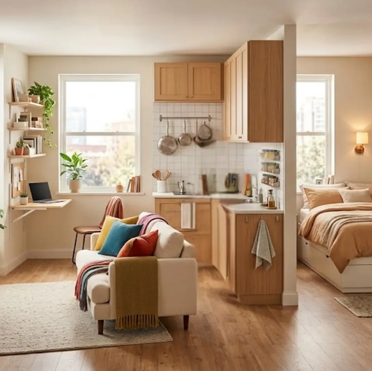 Come arredare una casa piccola: esempio di appartamento con mobili multifunzionali e organizzazione degli spazi