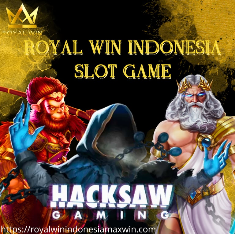 Royal Win Indonesia, termasuk slot, poker, blackjack, dan roulette, ditata apik di atas latar belaka