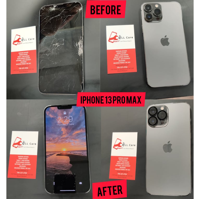 Phone Screen Repair in Vancouver - Cell Care