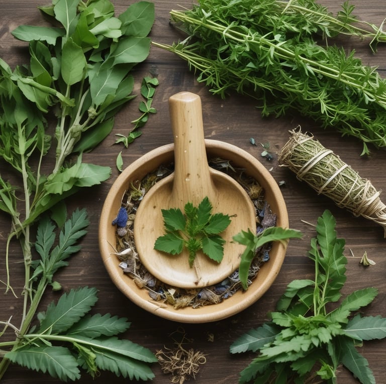 green vegetable beside ceramic bowl