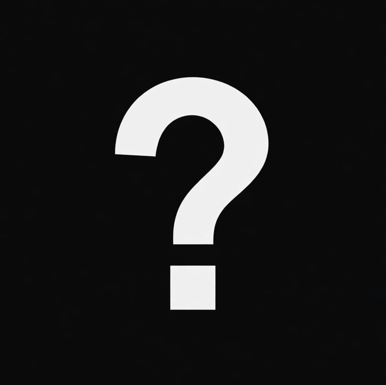 white question mark on black background about male sex worker information network 