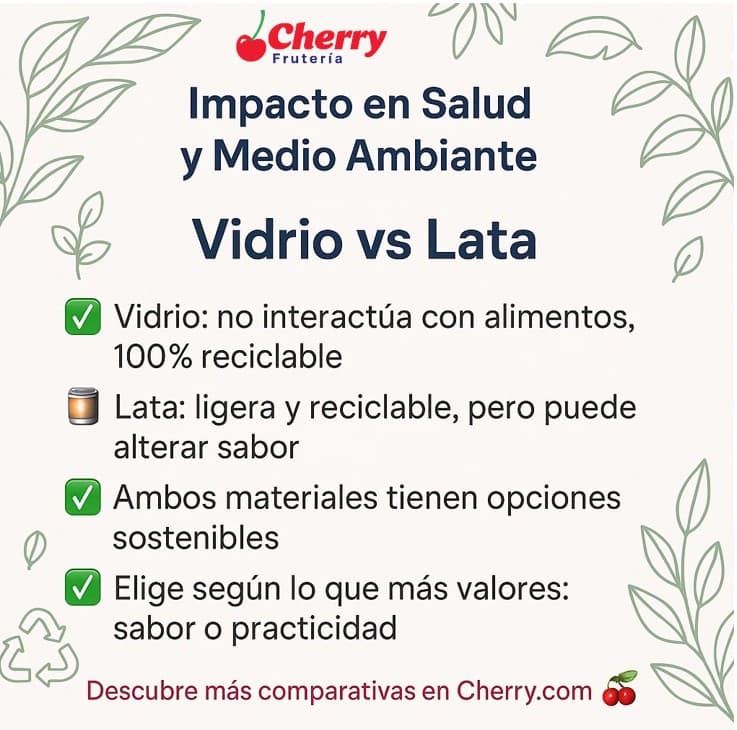 Comparativa de sabor de conservas