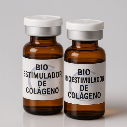 Bioestimulador de colágeno frascos