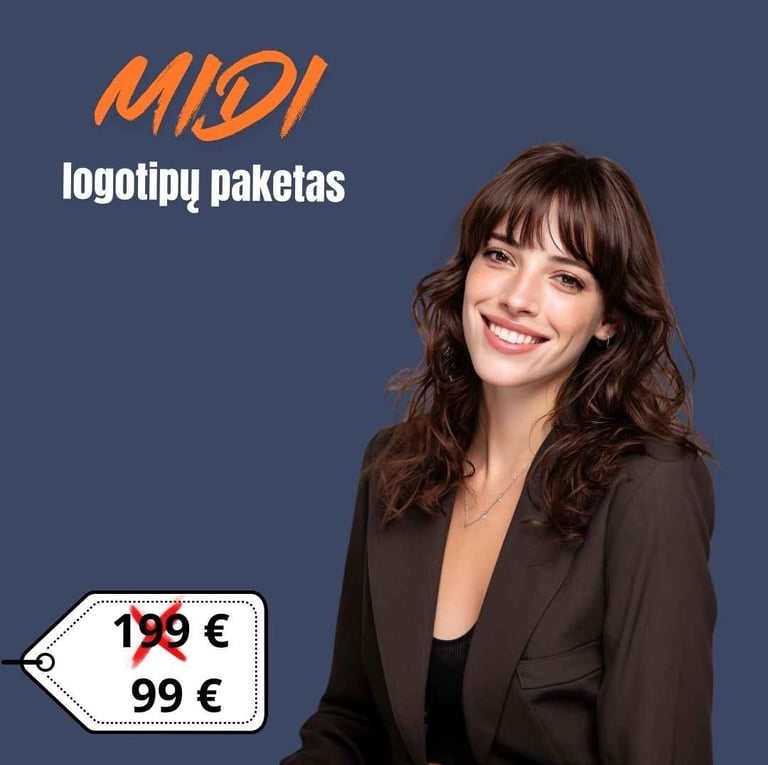 Logotipų kūrimas - Paketas MIDI