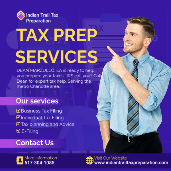 Contact Indian Trail Tax Preparation for Income Tax Services