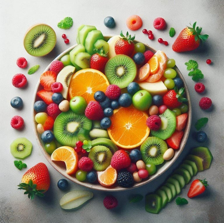 Salada de Frutas Refrescante da Anittinha da VidaFit&Receitas  Junte-se à Anittinha em uma jornada d