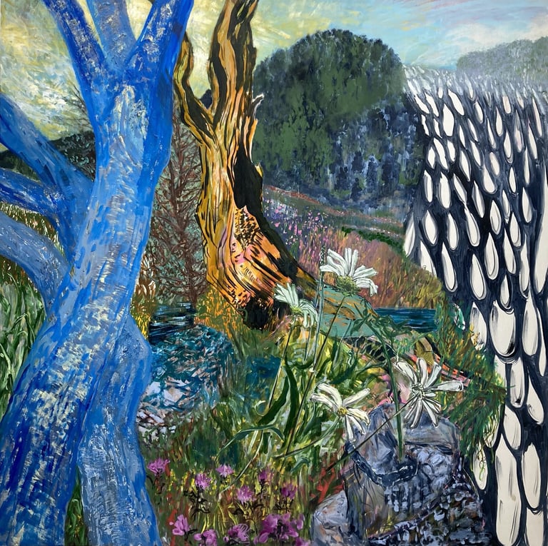contemporary landscape painting