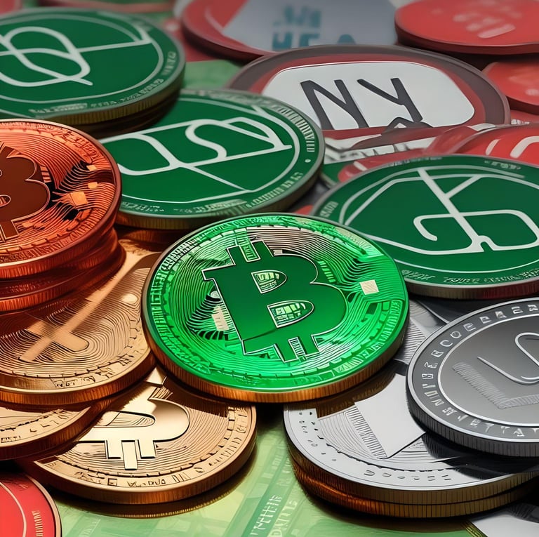 Bitcoin and on a pile of other cryptocurrencies