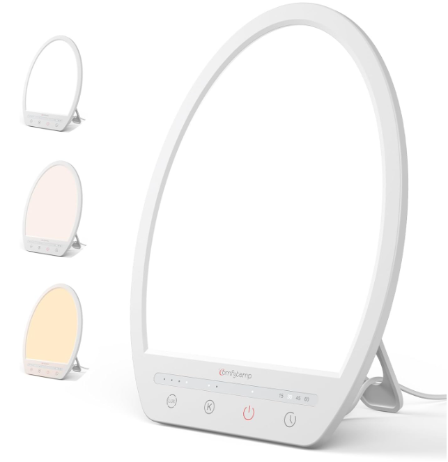 Comfytemp light therapy lamp for energy and mood