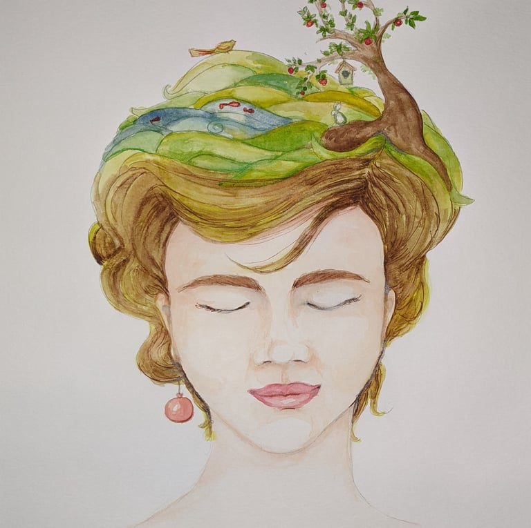 Richmond Hill, Ontario | Yoga and Watercolor class