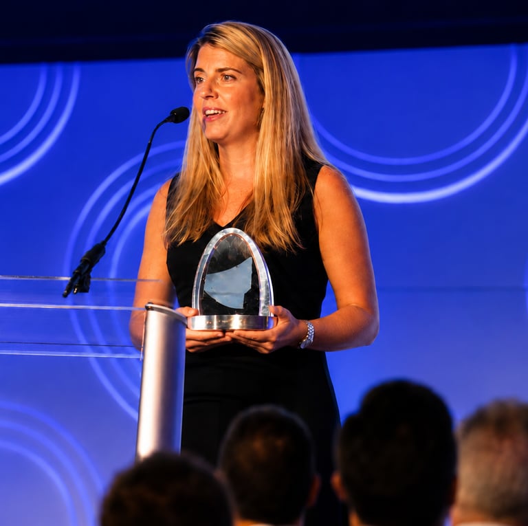 Kimberly Cockrell Corley Accepts Lloyds List Excellence Award