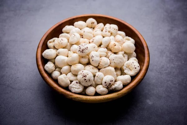 a bowl of white chocolate covered with chocolate