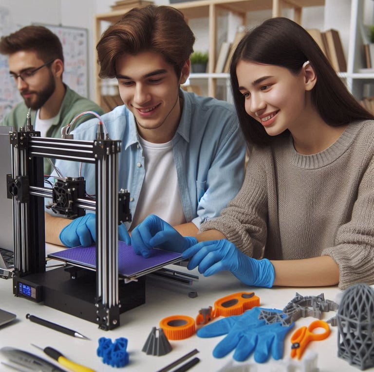 Curso de introducción a la impresión 3D para estudiantes