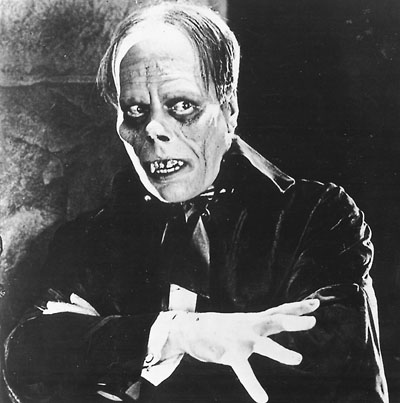 Lon Chaney as The Phantom