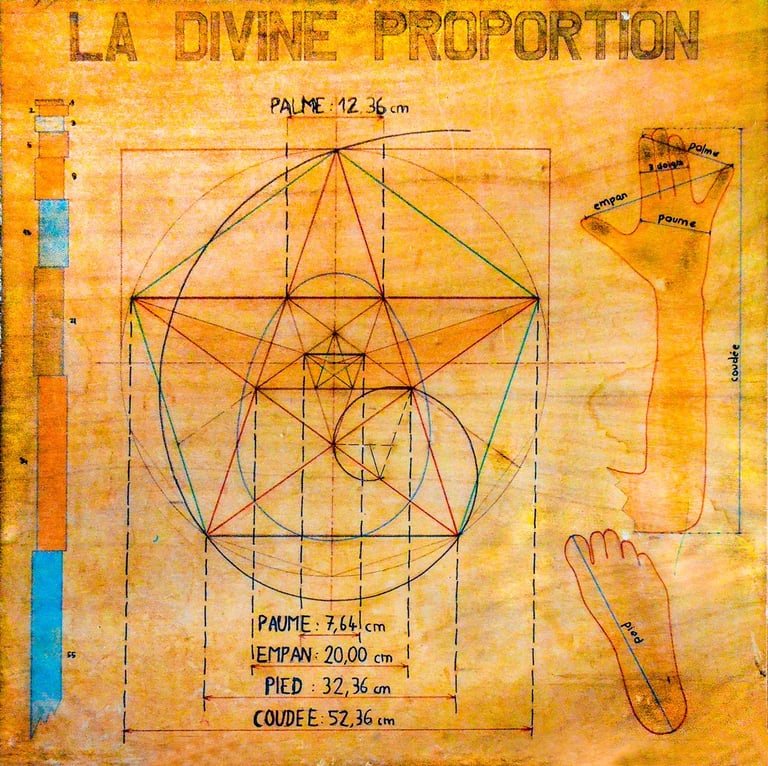 Divine proportion - Photo Art grand format
