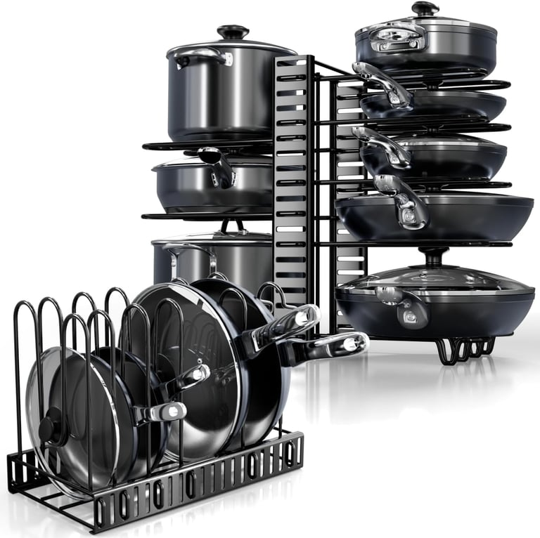 Customizable Rack for Pots and Pans