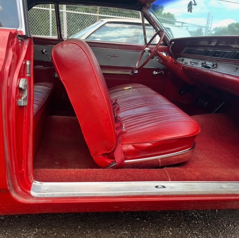 Classic car interior detailing deep clean Jackson Michigan