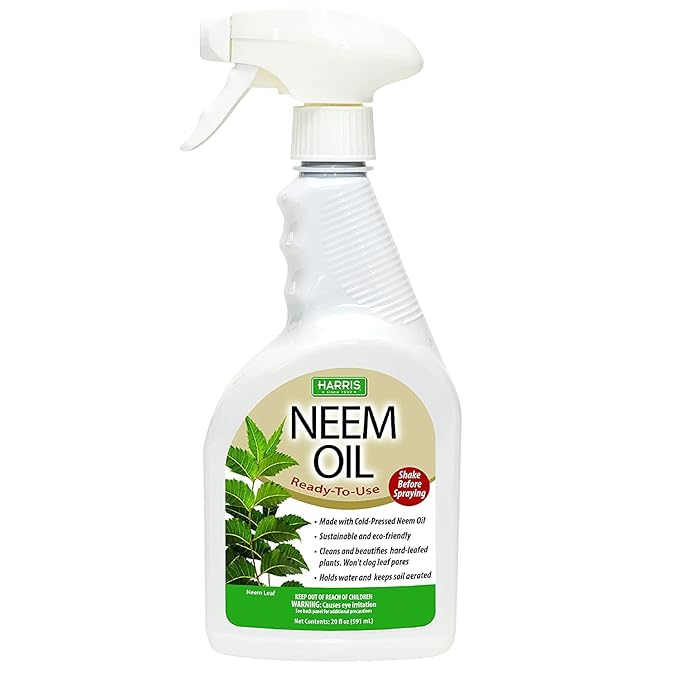 HARRIS Neem Oil Spray for Indoor and Outdoor Plants