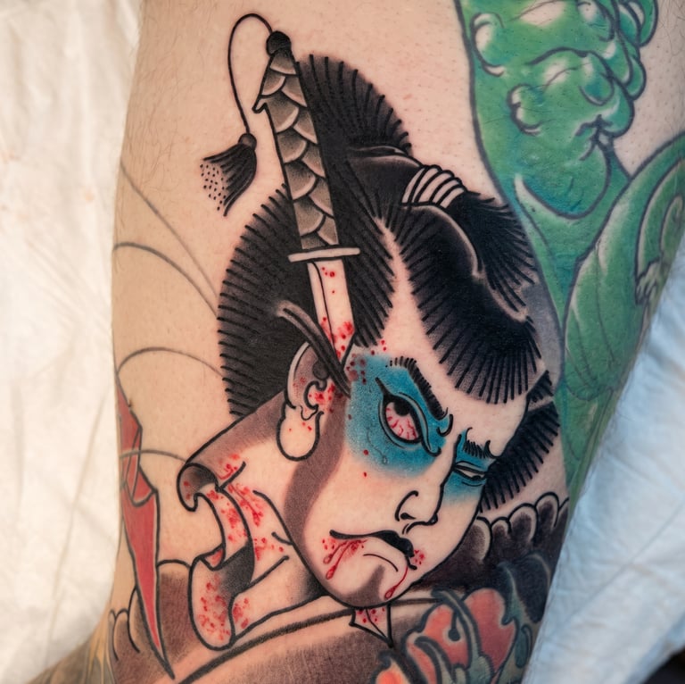 good vibes tattoo motiv farbrausch ebelsbac