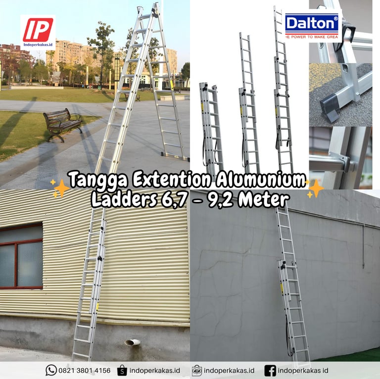 Tangga Dalton Sliding Aluminium Extention