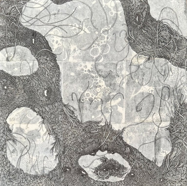 Time Slows in Nostalgia II - Artwork by Janet Griffen