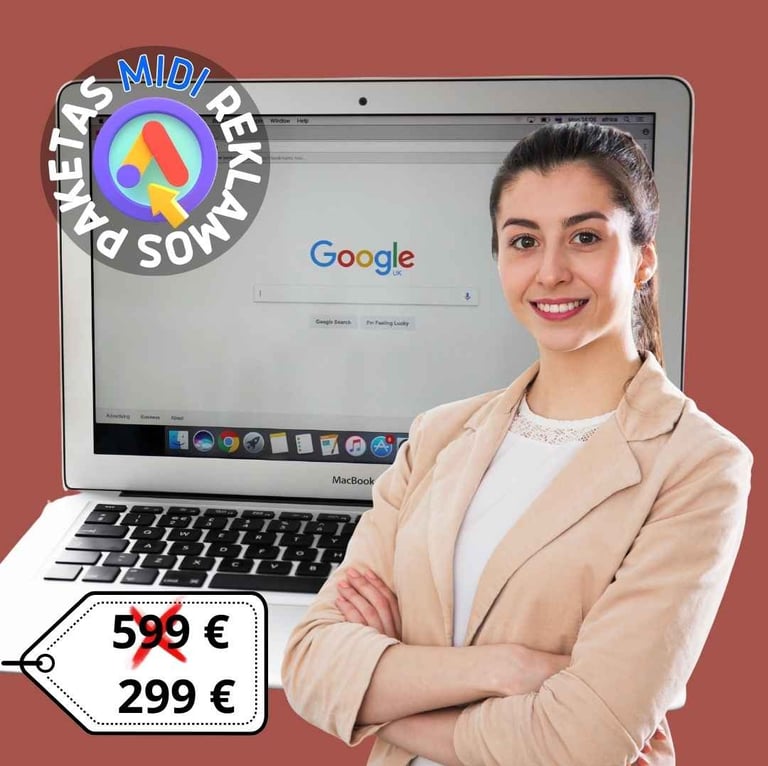 Google reklamos paketas MIDI