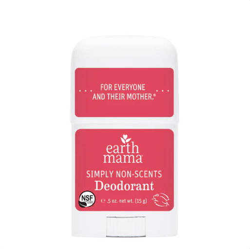 Earth Mama Organics aluminum-free natural deodorant stick with organic ingredients