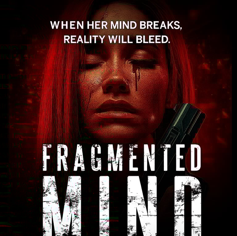 Movie poster for upcoming short called Fragmented Mind