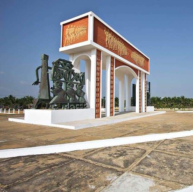 Slave Door of No Return in the town of Ouidah, Benin