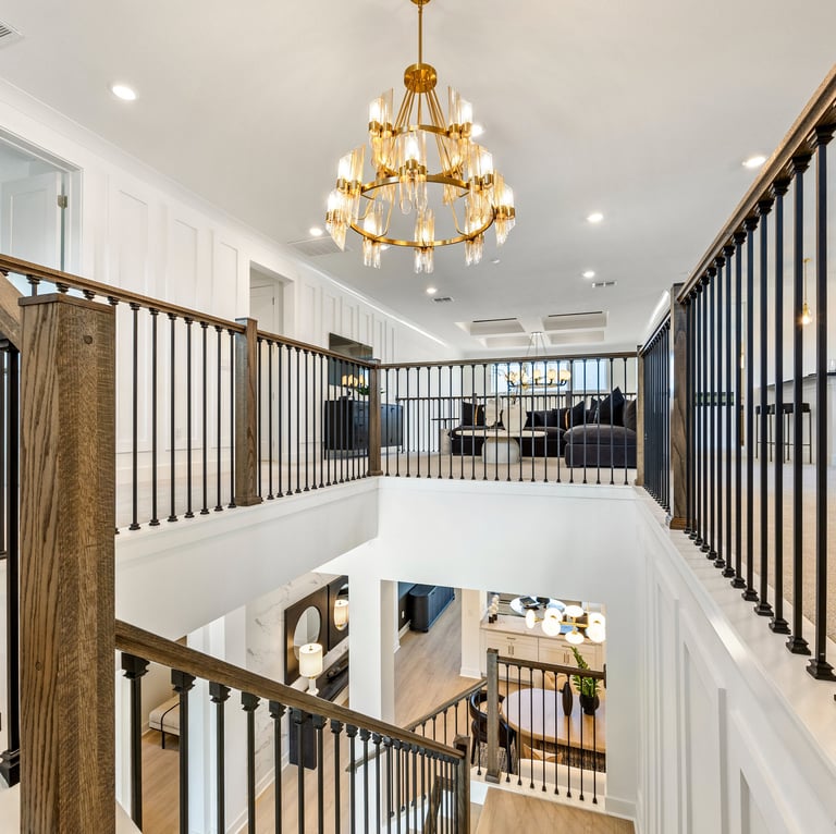 Real Estate Photography: Stairs to Second Level
