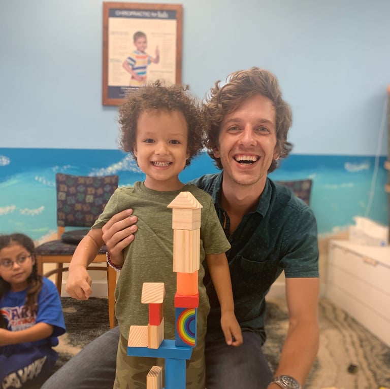Pediatric chiropractor helping child with emotional regulation Franklin TN