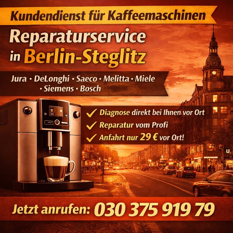 Kaffeemaschinen Reparatur Berlin Steglitz