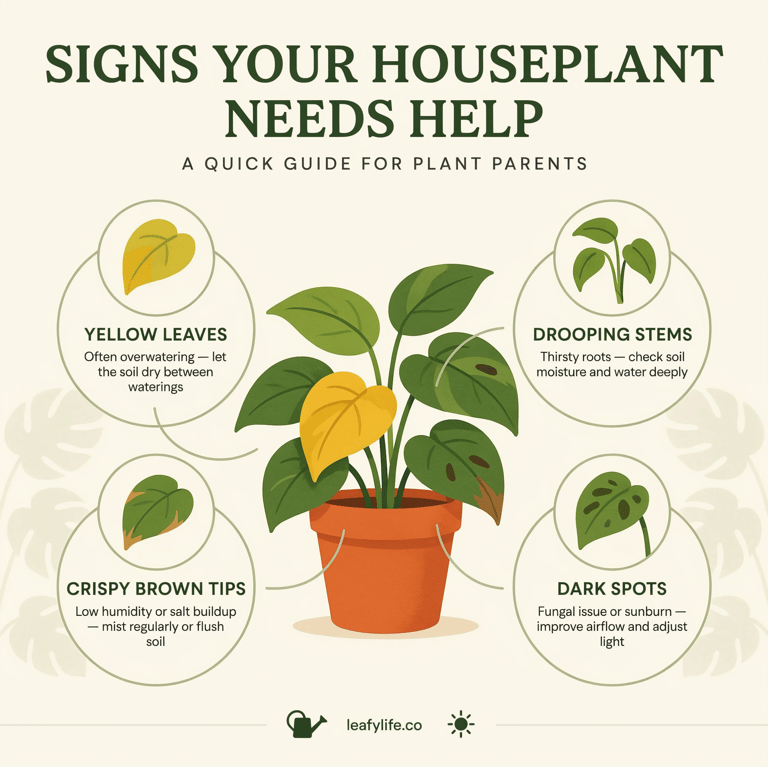 Signs Your Houseplant Needs Help