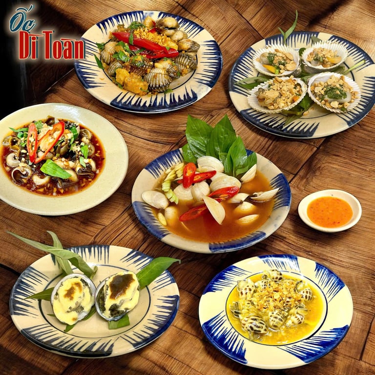 Combo M'lem - combo ốc ngon tại Ốc Dì Toàn - quán ốc ngon Nguyễn Gia Trí, Bình Thạnh