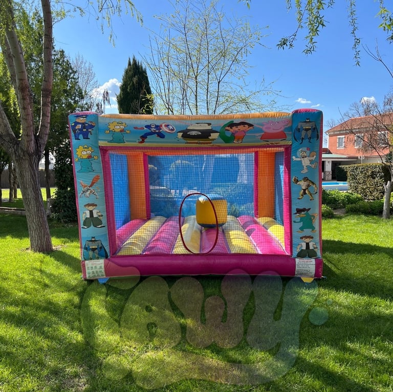 Castillo hinchable para alquiler en Madrid y Toledo