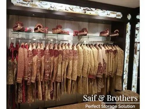 Display Racks For Ethnic Wear Store