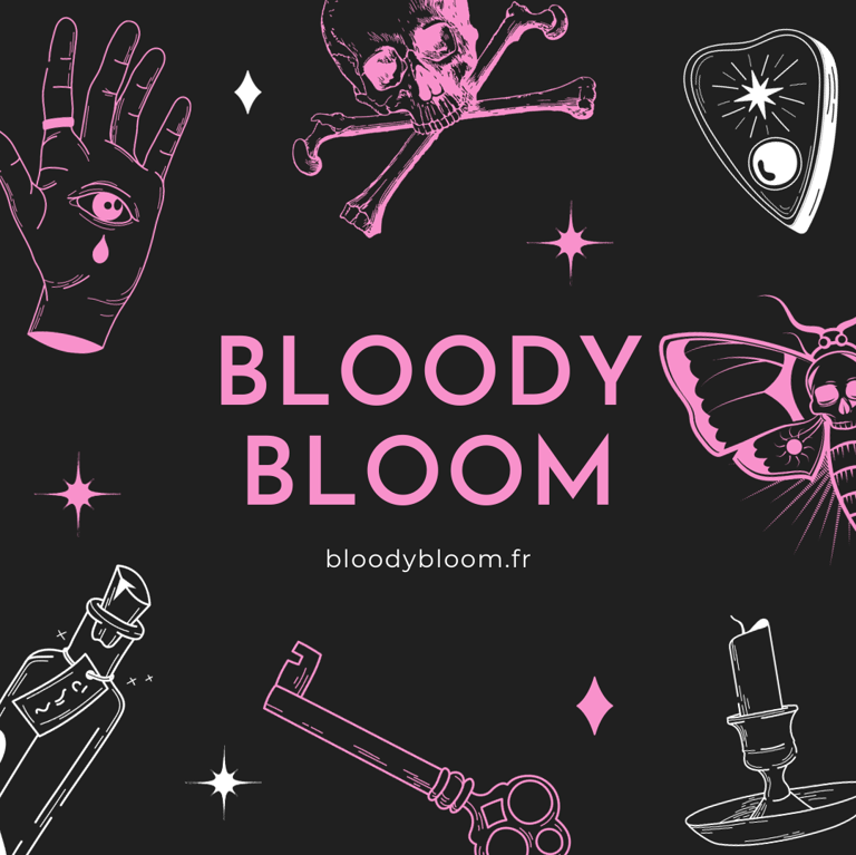 BloodyBloom Déco Halloween Bijoux Gothique Potions Magiques