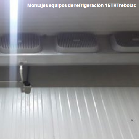 Montaje de equipos refrigerantes 15tr Trebolac, Guatemala