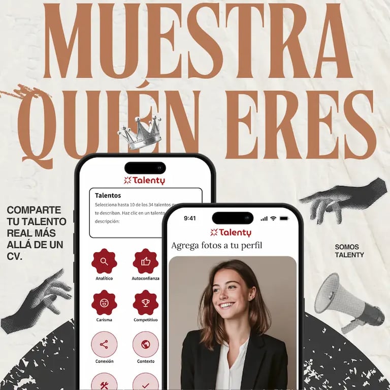 Muestra tu talento real en Talenty