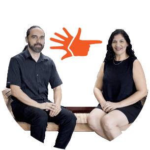 Luness Liras com Anderson e Luciana